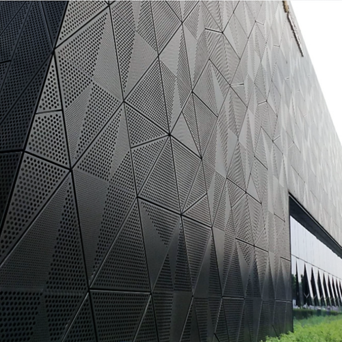 铝合金幕墙挂板 干挂铝单板 金属墙面装饰材料 - 建材u选